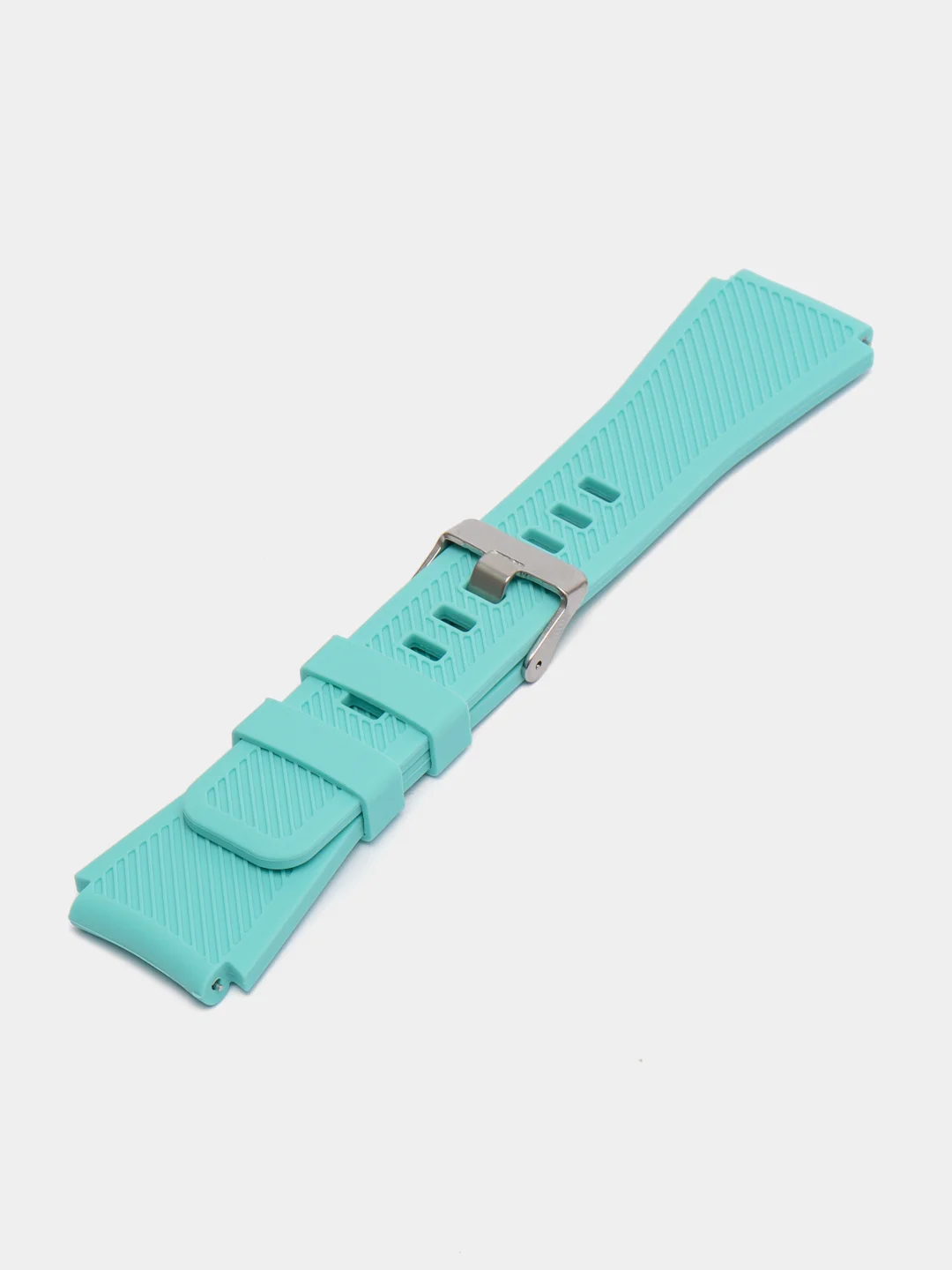 Бирюзовый силиконовый ремешок, 22 мм, для Samsung Gear S3, Huawei Watch GT 4, Watch GT 2, 46 мм