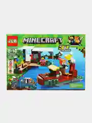 Коричневый конструктор майнкрафт, дом на дереве, деревня Minecraft, дракон, остров сокровищ, крепость