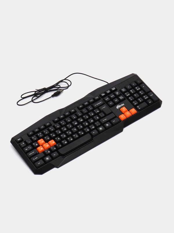 Клавиатура Ritmix RKB-152 проводная, мультимедийная