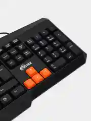 Клавиатура Ritmix RKB-152 проводная, мультимедийная