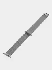 Серебряный ремешок для Apple Watch X7 Pro, X8 Pro X8 SE миланская петля, нержавеющая сталь