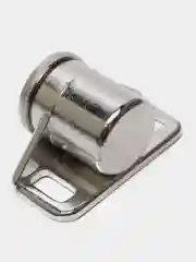 Серебряный магнит мебельный, металлический, 5 цветов