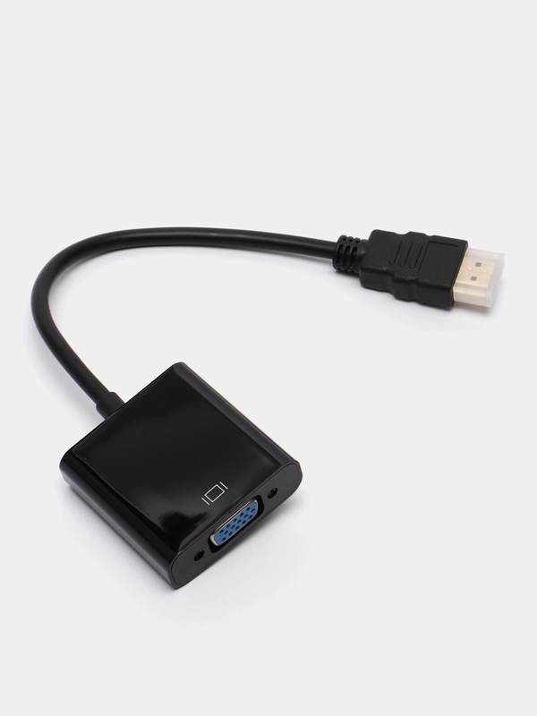 Кабель переходник-адаптер HDMI-VGA для подключения монитора