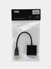 Кабель переходник-адаптер HDMI-VGA для подключения монитора