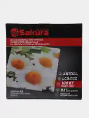 Весы Sakura напольные SA-5072C "Песок", тонкие 5 мм, до 150 кг