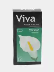 Презервативы Viva классические, 12 штук