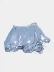 Голубой трессы, кудри