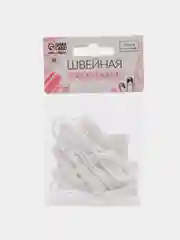 Белый пуллер для молнии, 10 штук
