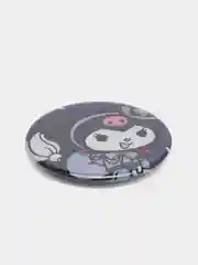 Фиолетовый значок для девочек Hello Kitty, круглый, 56 мм