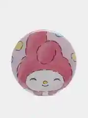 Розовый значок для девочек Hello Kitty, круглый, 56 мм
