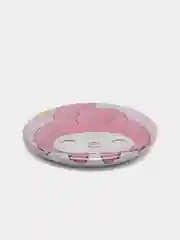 Розовый значок для девочек Hello Kitty, круглый, 56 мм
