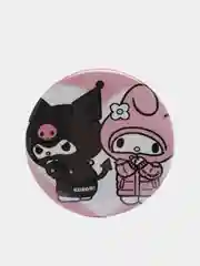 Черный значок для девочек Hello Kitty, круглый, 56 мм