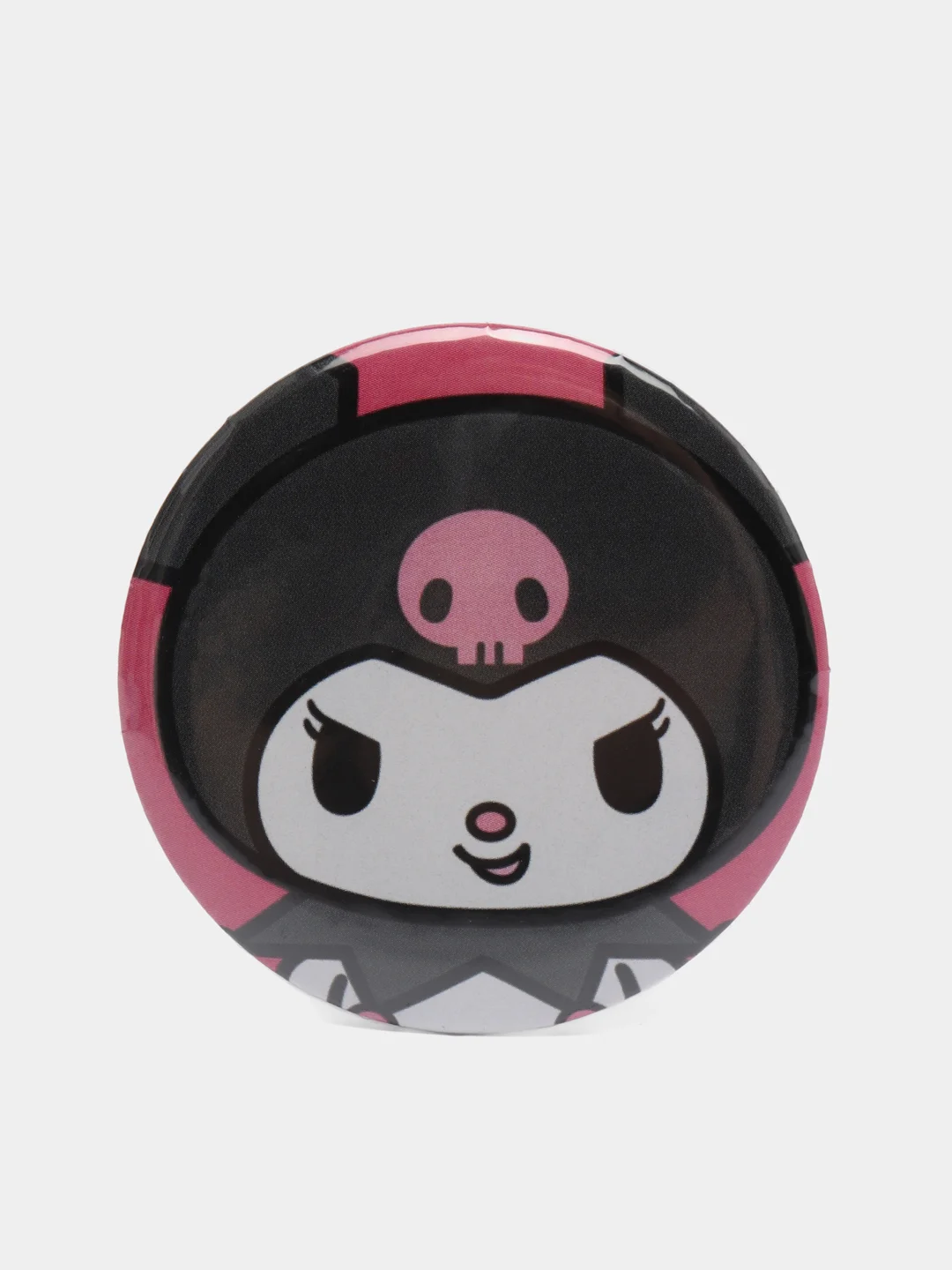 Вишнёвый значок для девочек Hello Kitty, круглый, 56 мм