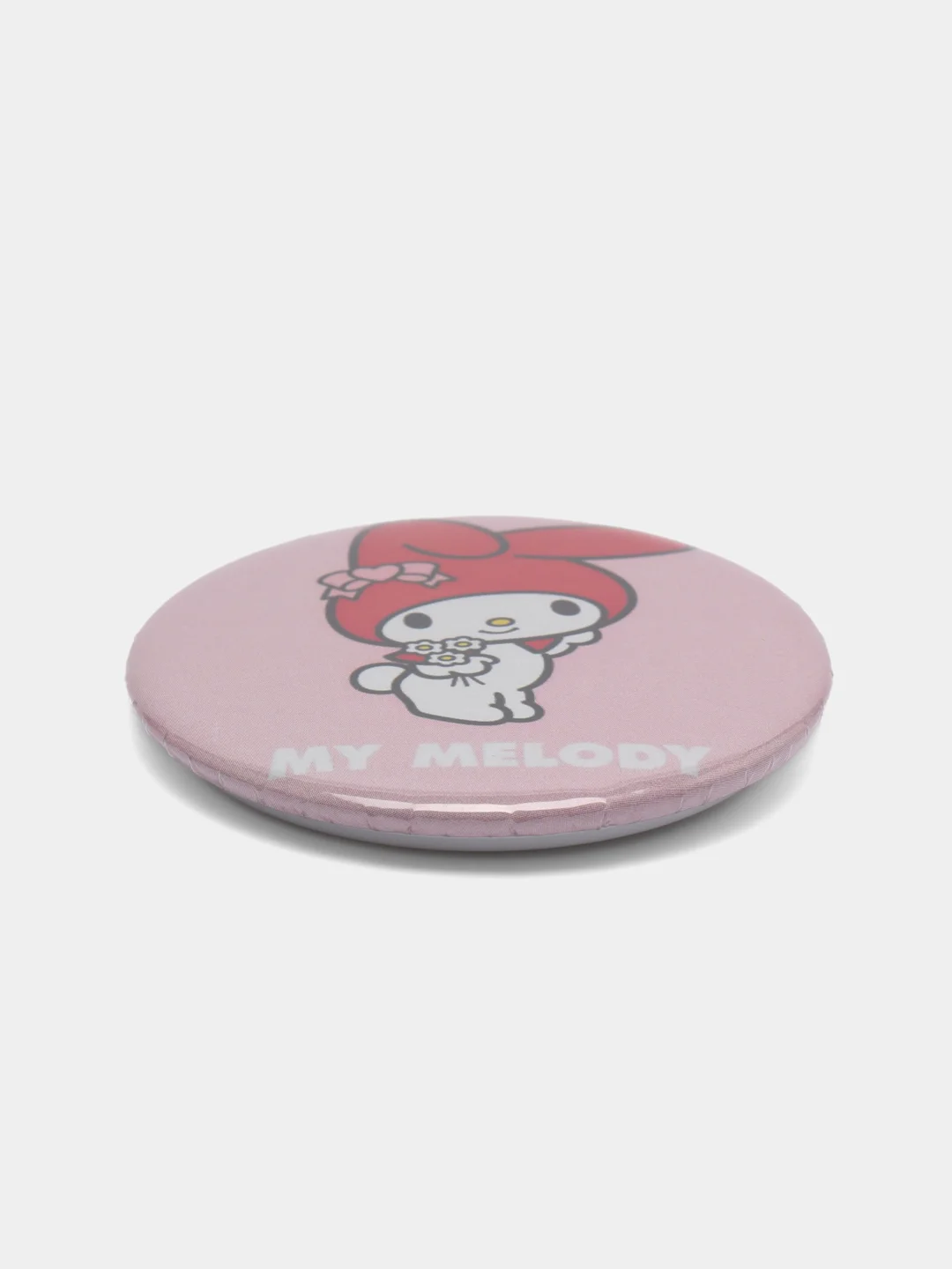 Алый значок для девочек Hello Kitty, круглый, 56 мм