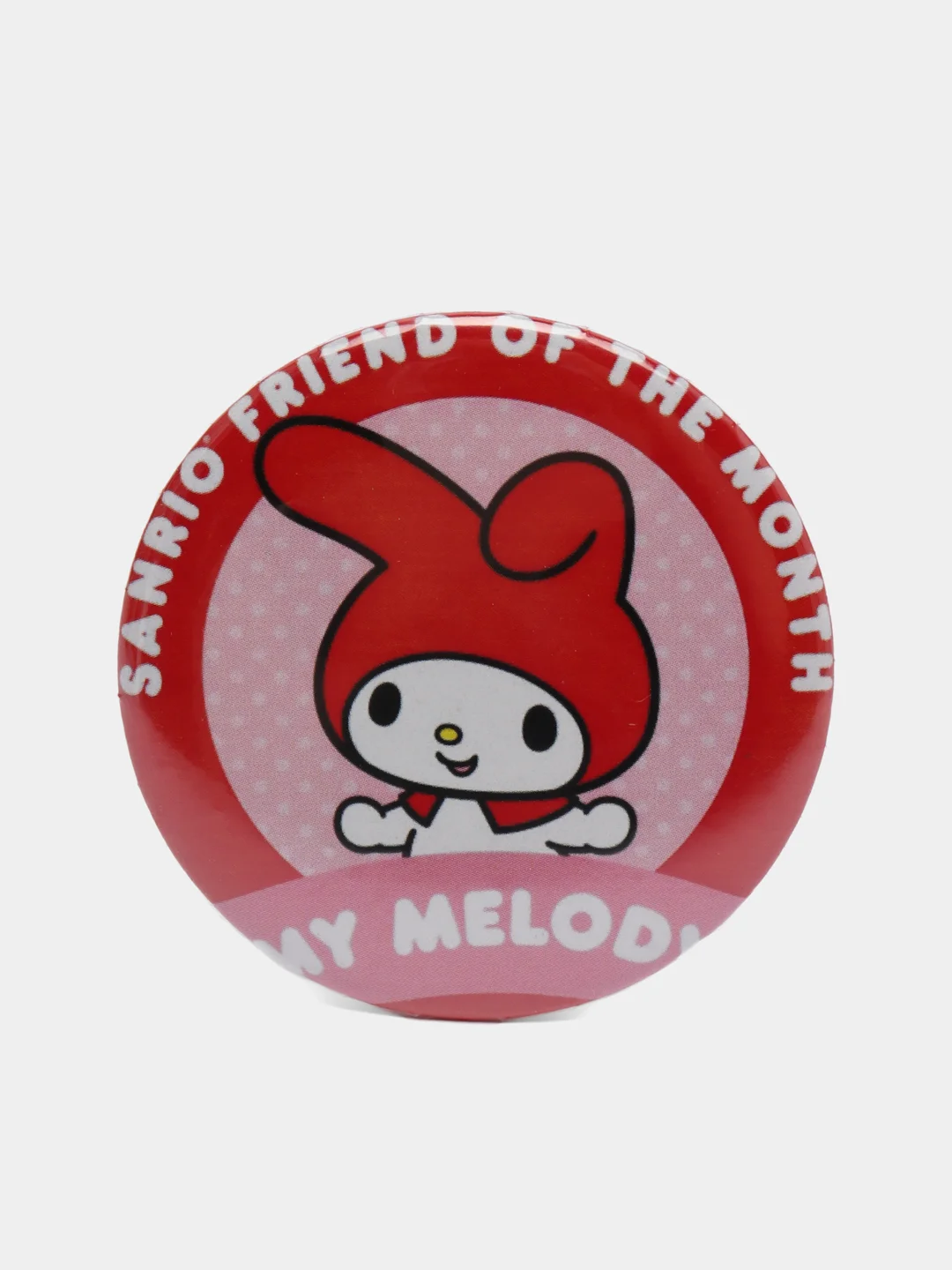 Красный значок для девочек Hello Kitty, круглый, 56 мм