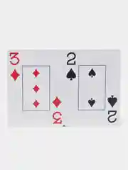 Темно-синий карты пластиковые для игры в покер, колода из 54 карт