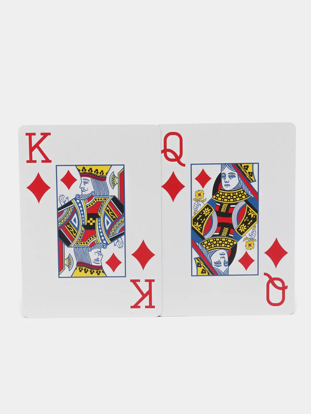 Красный карты пластиковые для игры в покер, колода из 54 карт