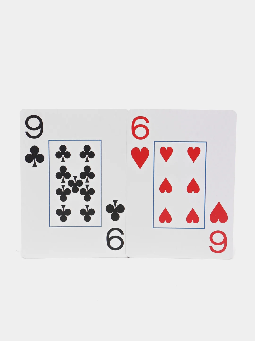 Красный карты пластиковые для игры в покер, колода из 54 карт