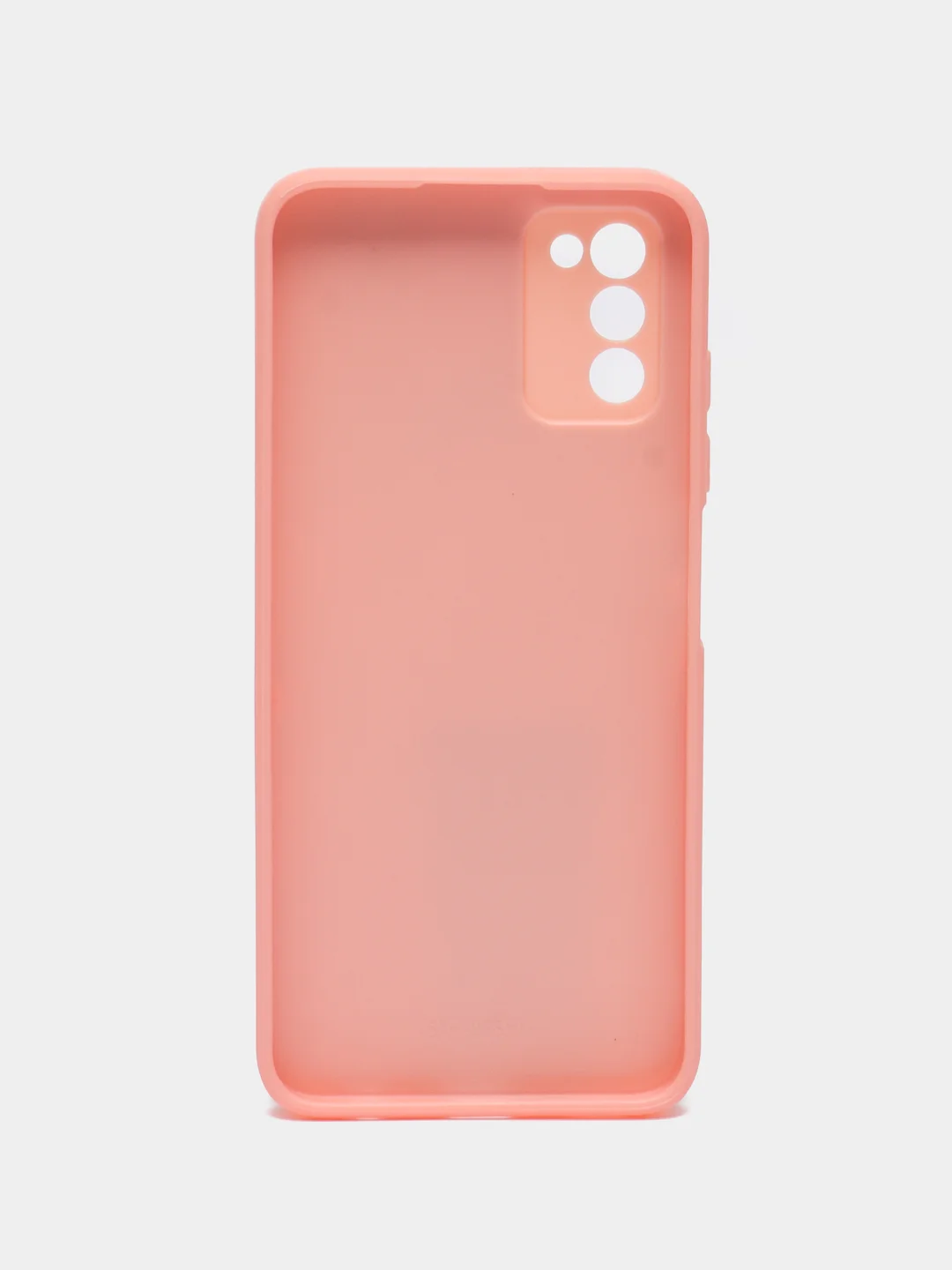 Алый силиконовый чехол Samsung A03S, M32, A22, с защитой камеры, с защитой камеры