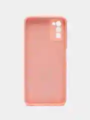 Алый силиконовый чехол Samsung A03S, M32, A22, с защитой камеры, с защитой камеры