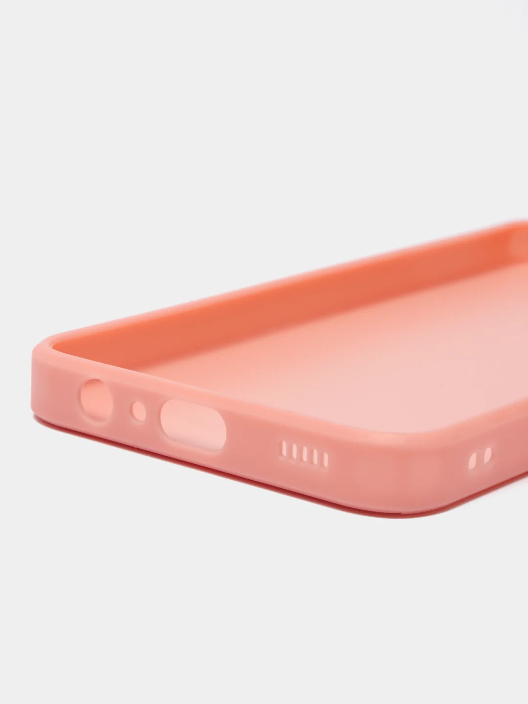 Алый силиконовый чехол Samsung A03S, M32, A22, с защитой камеры, с защитой камеры