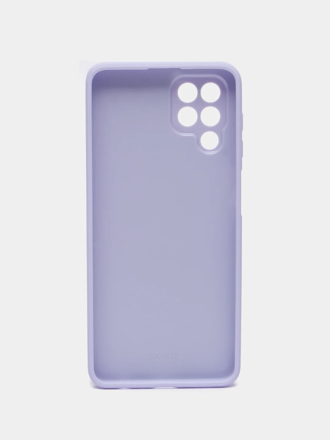Голубой силиконовый чехол Samsung A03S, M32, A22, с защитой камеры, с защитой камеры