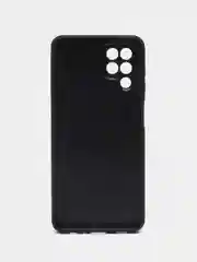 Светло-коричневый силиконовый чехол Samsung A03S, M32, A22, с защитой камеры, с защитой камеры
