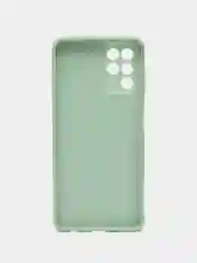 Салатовый силиконовый чехол Samsung A03S, M32, A22, с защитой камеры, с защитой камеры