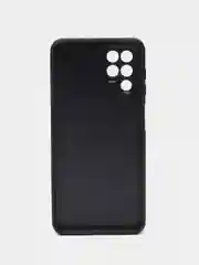 Тёмно-розовый силиконовый чехол Samsung A03S, M32, A22, с защитой камеры, с защитой камеры