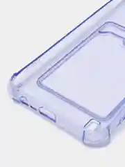 Лавандовый противоударный чехол с карманом для карт Realme C21, C25, C11, 2021, C25, C30, C31, C33, C35