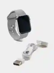 Серебряный умные часы S8 Smart Watch New 2022, с беспроводной зарядкой