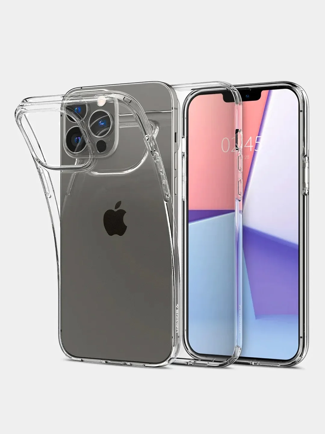 Чехол прозрачный для iPhone 11, XR, 12, 13, XS, 6s, 7, 8, SE, Pro Max, Plus, mini (Силиконовый) Айфон