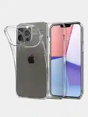 Чехол прозрачный для iPhone 11, XR, 12, 13, XS, 6s, 7, 8, SE, Pro Max, Plus, mini (Силиконовый) Айфон