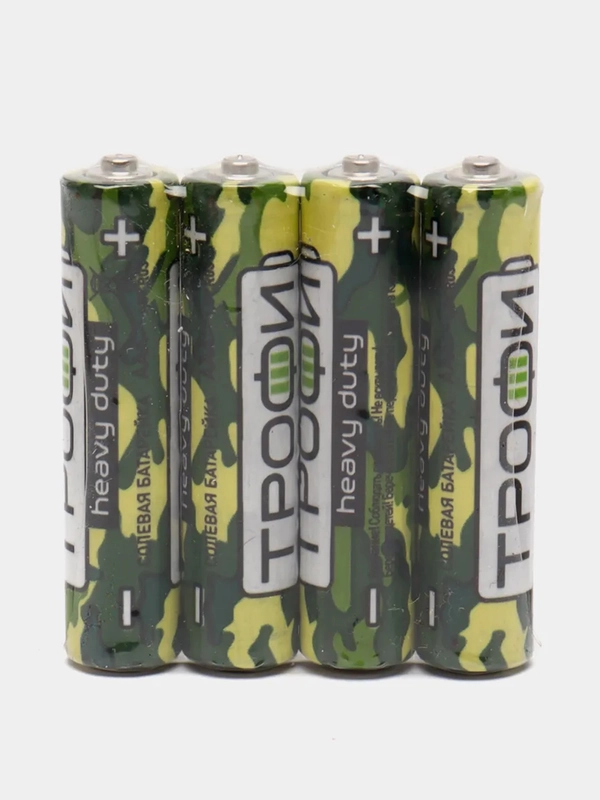 Батарейки АА, ААА ТРОФИ мизинчиковые R03, пальчиковые R6