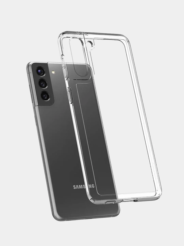 Чехол Samsung Galaxy S21 FE, Самсунг Галакси С21 ФЕ прозрачный, силиконовый