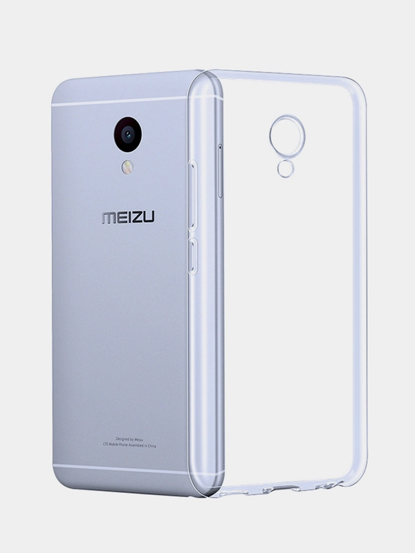Meizu M5 Note чехол прозрачный силиконовый
