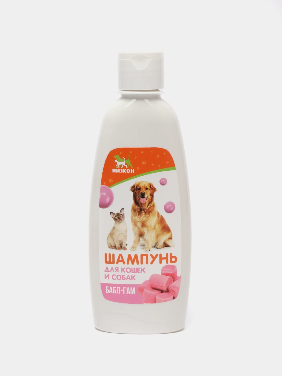 Алый шампунь для кошек и собак, с ароматом Bubble Gum, 250 мл