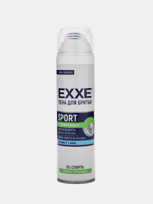 Пена для бритья Exxe Sport Energy Cool Effect, 200 мл