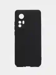 Черный чехол Xiaomi 12, Xiaomi 12X силиконовый (Сяоми 12, 12Х)