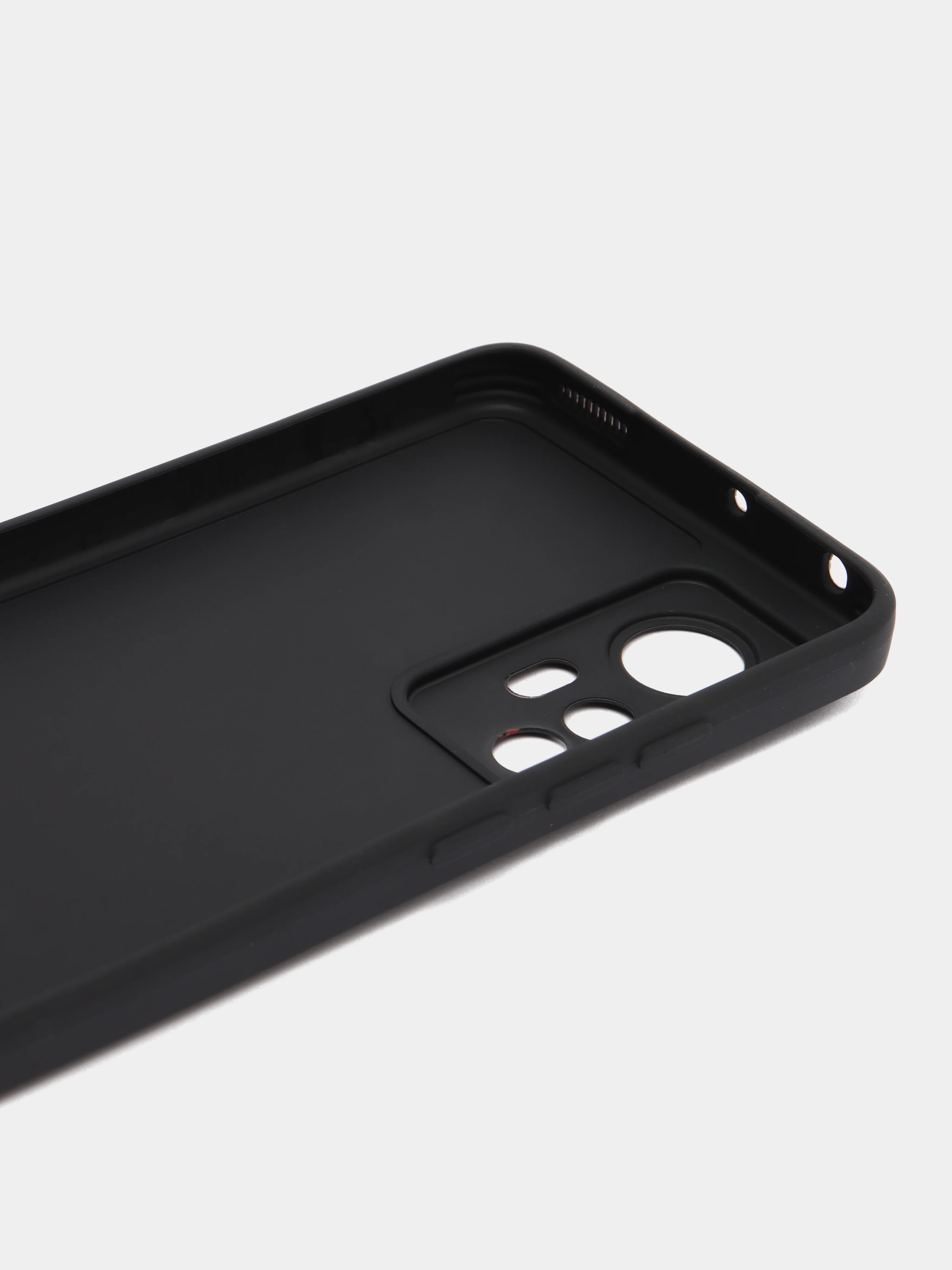 Черный чехол Xiaomi 12, Xiaomi 12X силиконовый (Сяоми 12, 12Х)