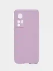 Сиреневый чехол Xiaomi 12, Xiaomi 12X силиконовый (Сяоми 12, 12Х)