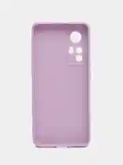 Сиреневый чехол Xiaomi 12, Xiaomi 12X силиконовый (Сяоми 12, 12Х)