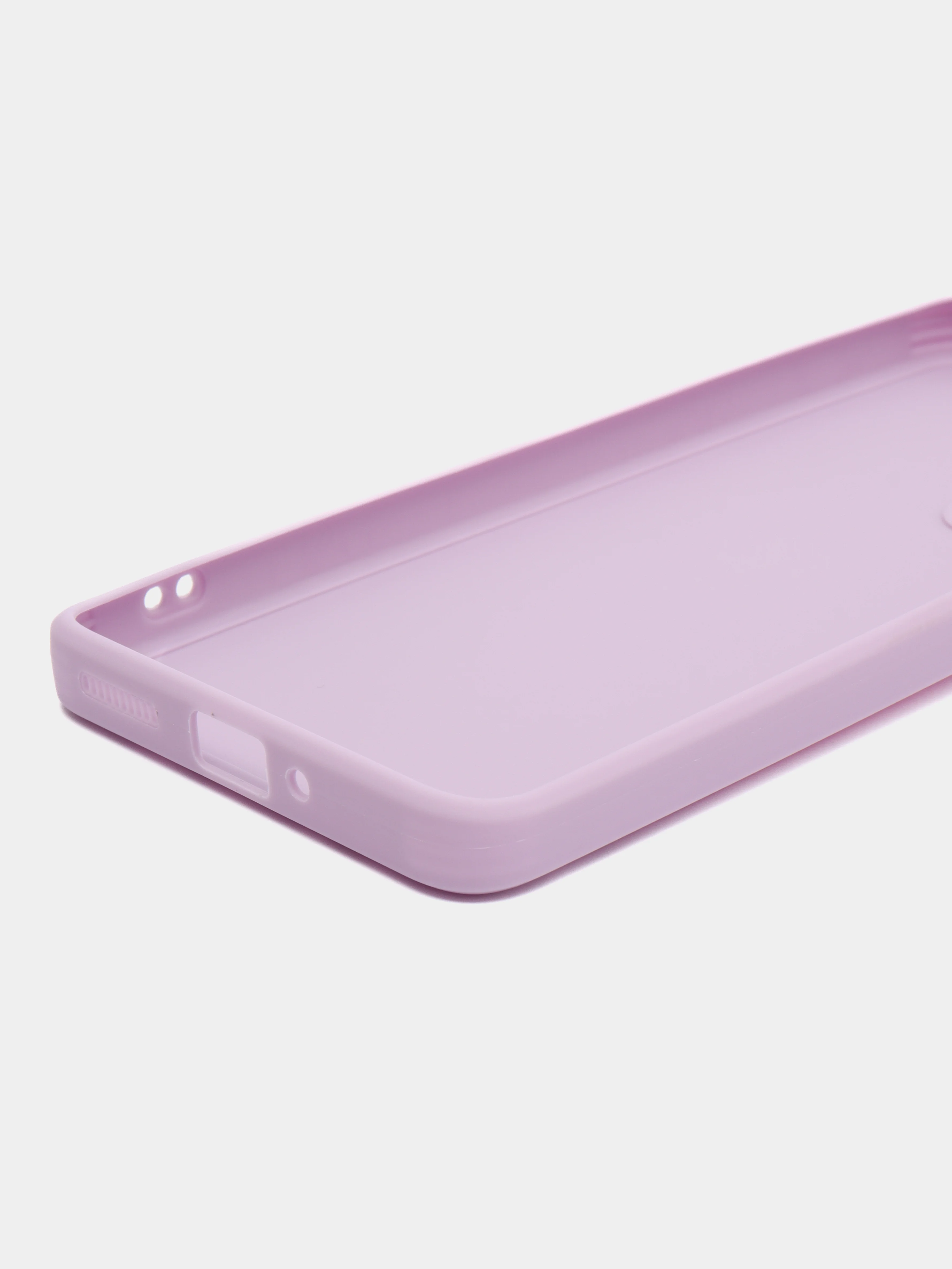 Сиреневый чехол Xiaomi 12, Xiaomi 12X силиконовый (Сяоми 12, 12Х)