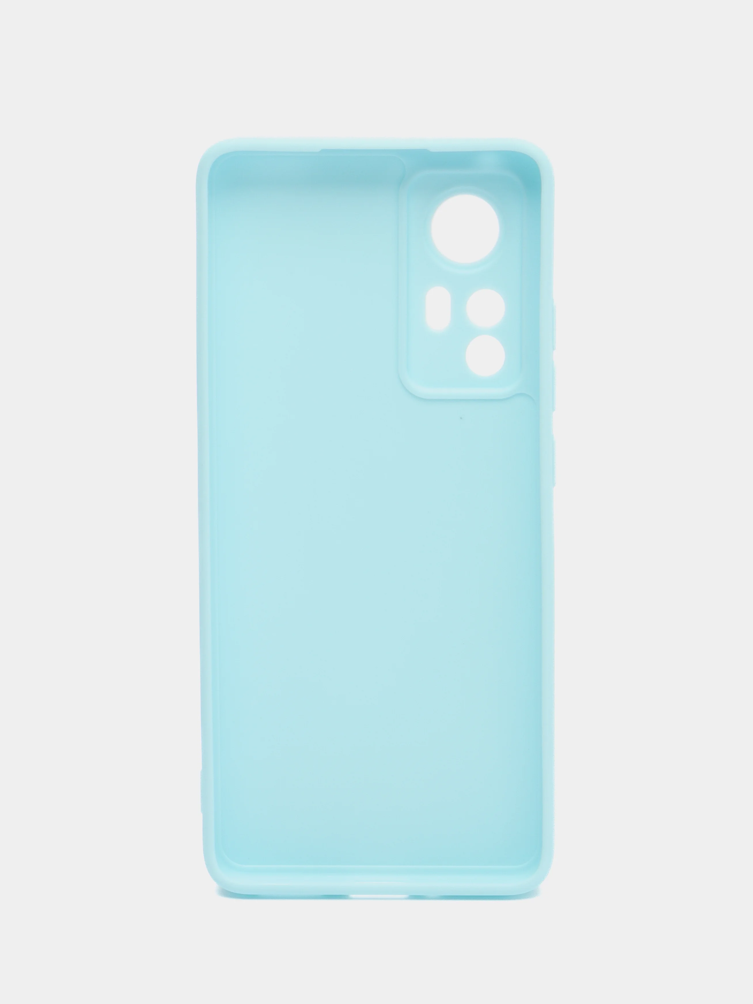 Красный чехол Xiaomi 12, Xiaomi 12X силиконовый (Сяоми 12, 12Х)