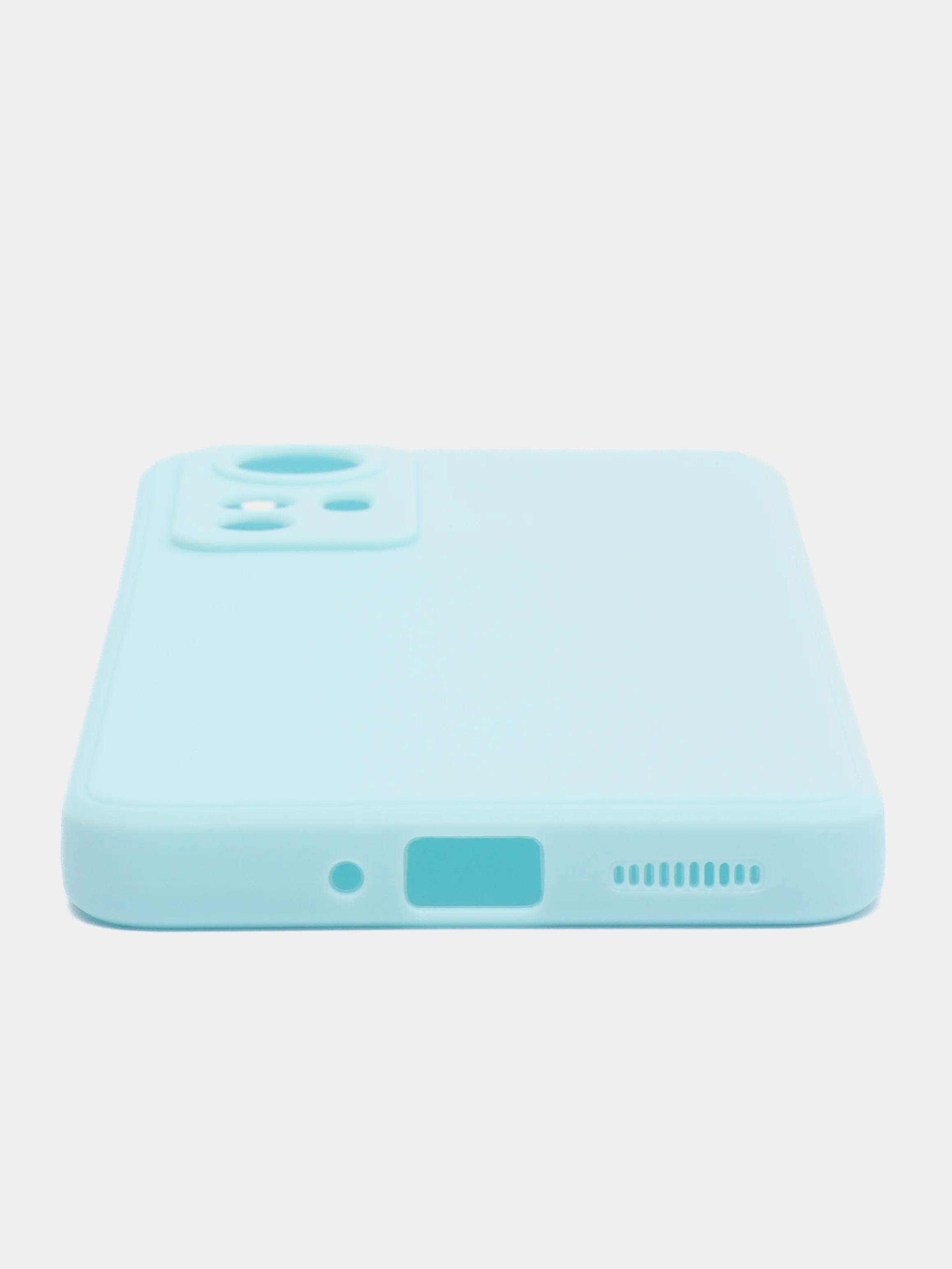 Красный чехол Xiaomi 12, Xiaomi 12X силиконовый (Сяоми 12, 12Х)