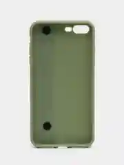Оливковый чехол для Apple iPhone 7 Plus / 8 Plus силиконовый, с ручкой