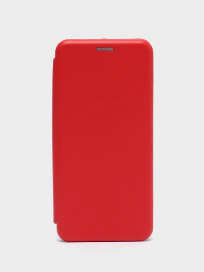 Красный чехол-книжка для Xiaomi POCO M5 / POCO M4 5G