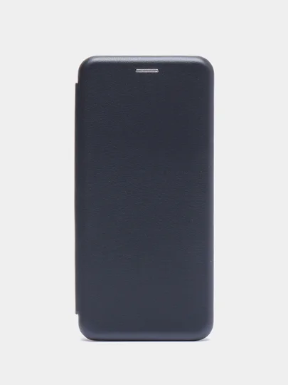 Темно-синий чехол-книжка для Xiaomi POCO M5 / POCO M4 5G