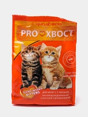 Корм сухой для котят PROХВОСТ, с цыпленком, 350 г