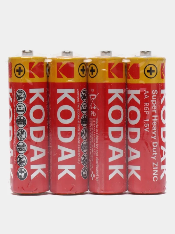 Батарейки АА, ААА Kodak, пальчиковые R6, мизинчиковые R03